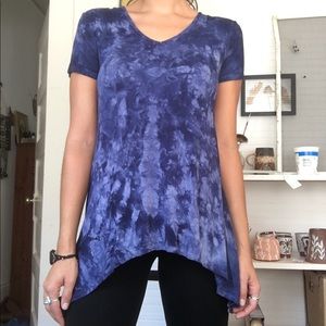 TRYST Tie Dye T-Shirt - Navy blue